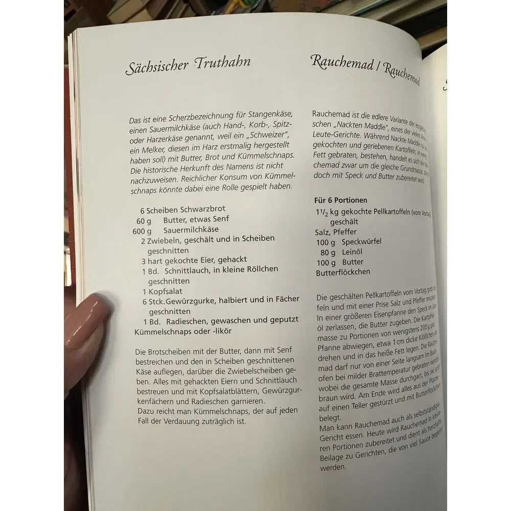 Original Sächsisch - The Best of Saxonian Food - Hardcover‎ Reinhard Lämmel